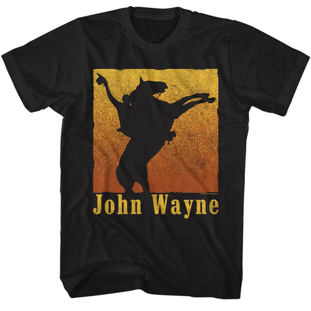 John Wayne-rearing Horse T-shirt Front