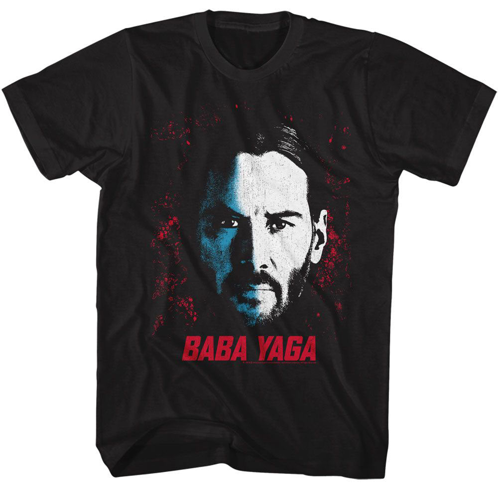 John Wick Face Of Baba Yaga T-shirt Front