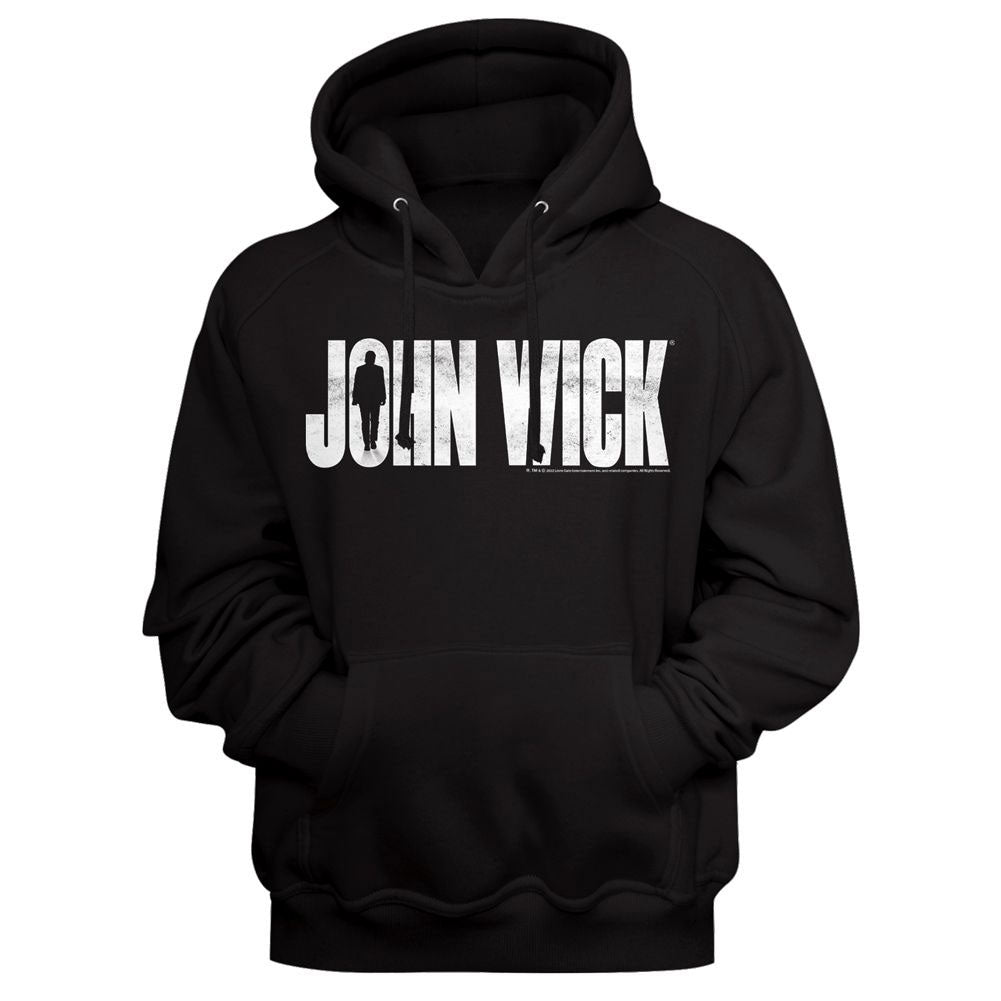 John Wick Silhouette Hooded Sweatshirt Front