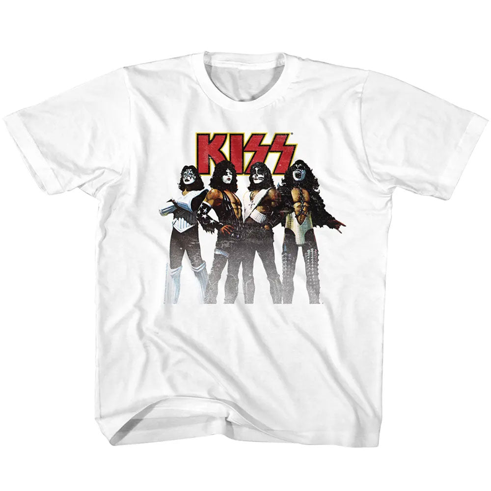 KISS Kiss Band Youth T-shirt Front
