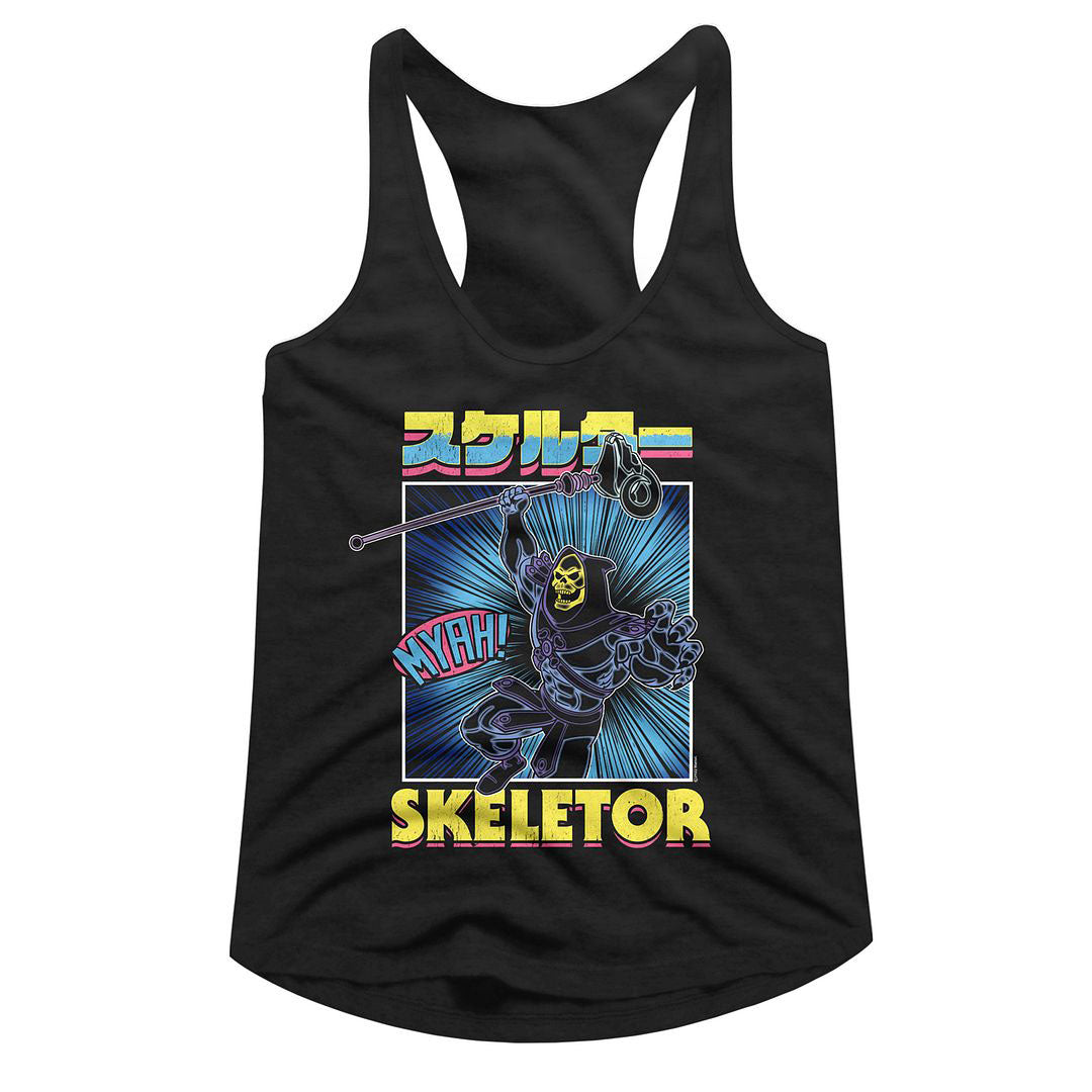 Masters Of The Universe Motu Skeletor Burst Junior Top Front