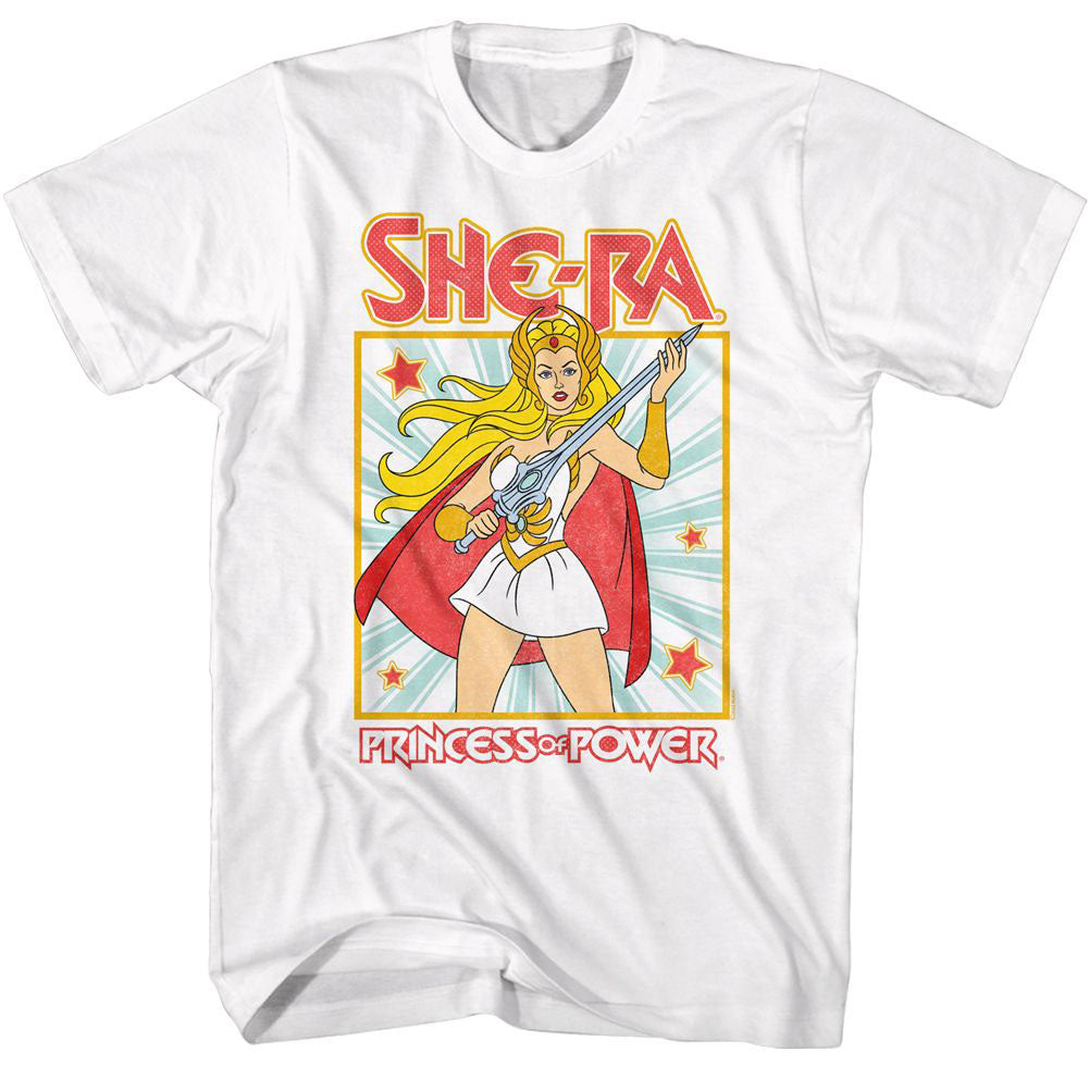 Masters Of The Universe Motu She Ra Square T-shirt Front