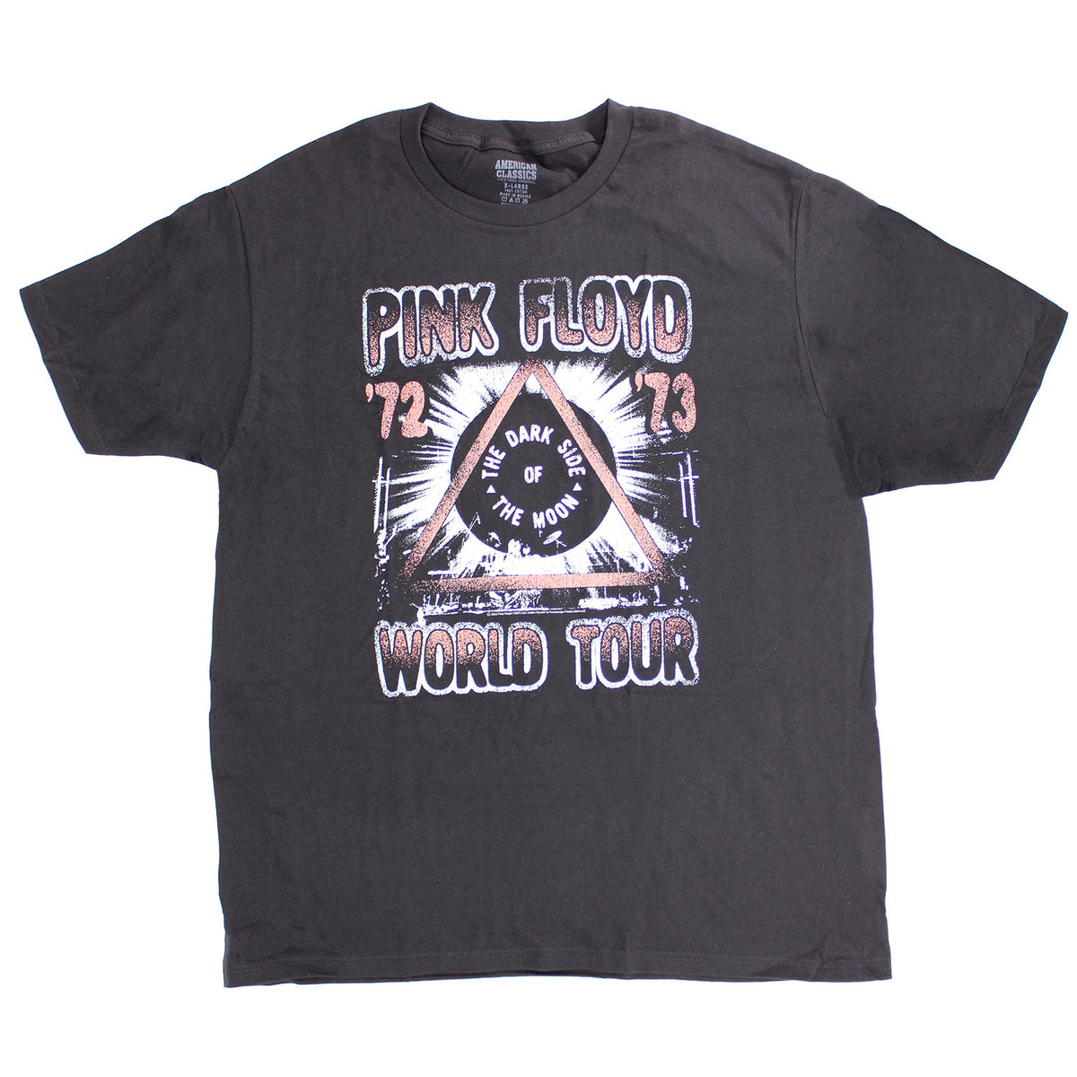 Pink Floyd 72 73 World Tour T-shirt Front