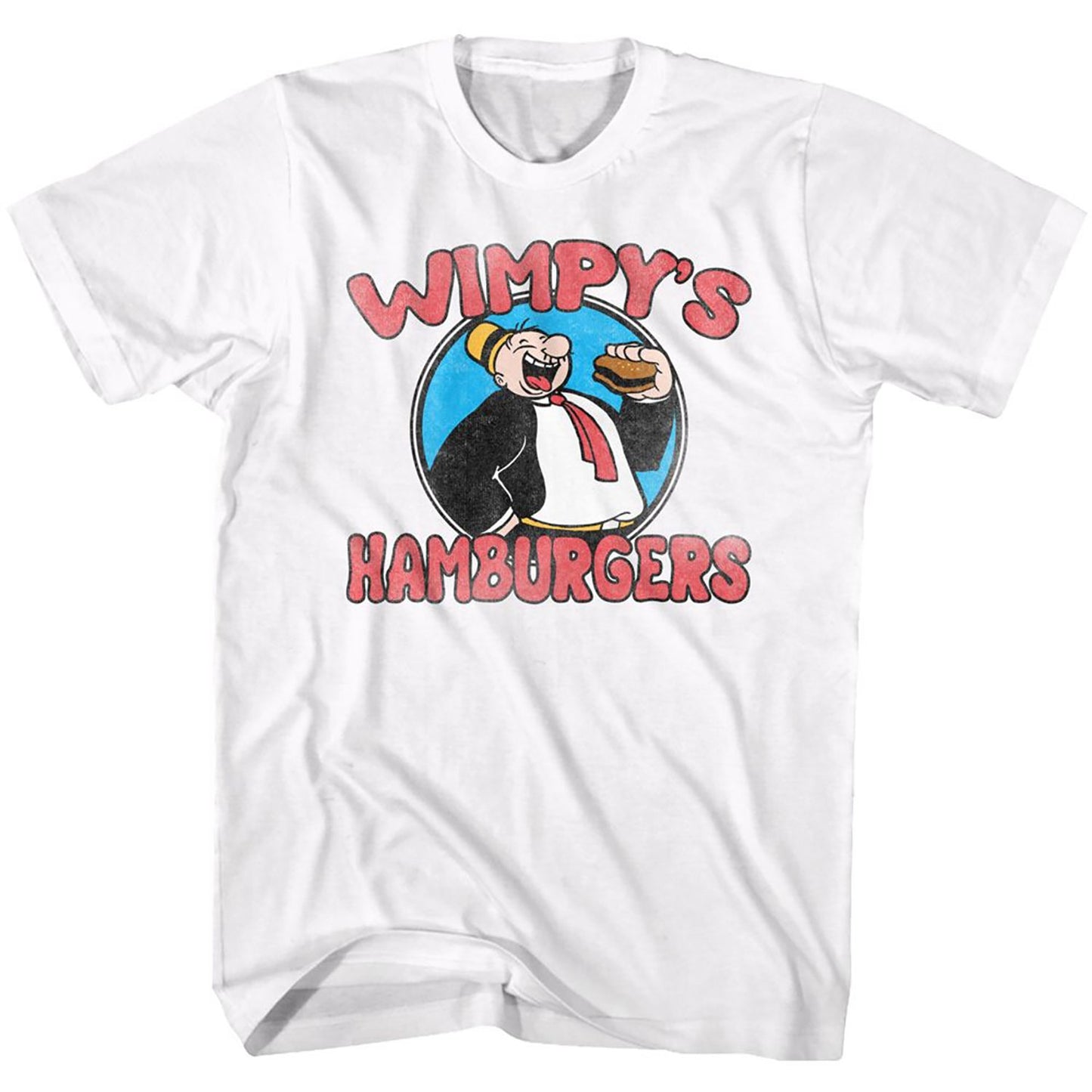 Popeye Whimpys Burgers T-shirt Front