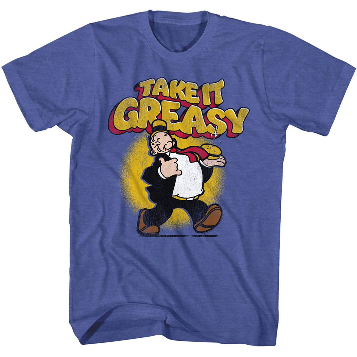 Popeye Take It Greasy T-shirt Front