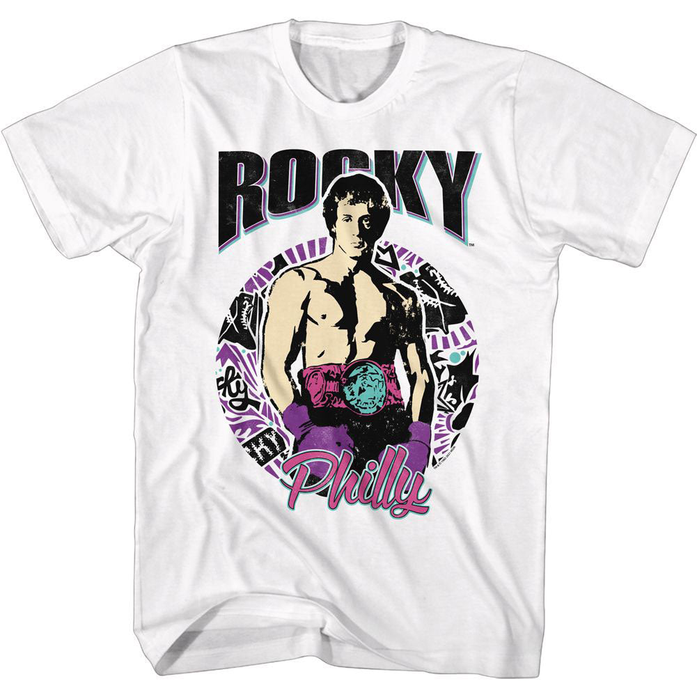 Rocky Philly Circle T-shirt Front
