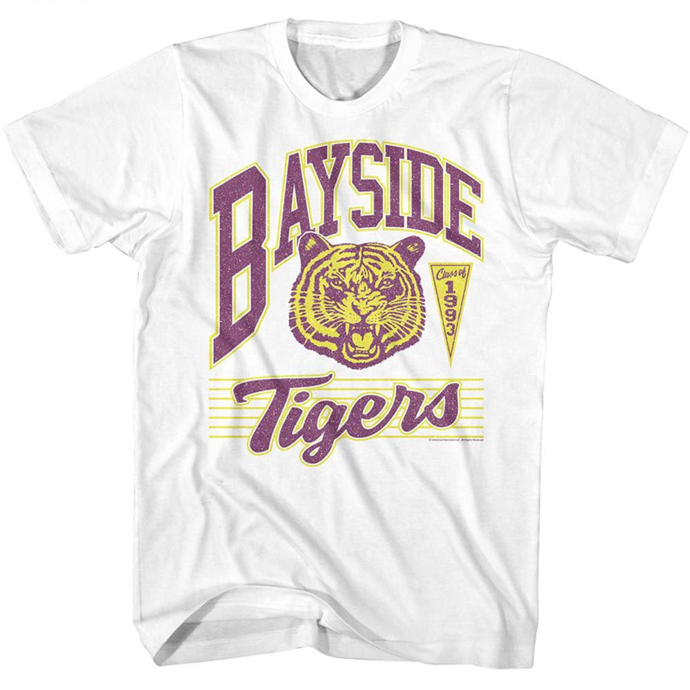 Saved By The Bell Sbtb 90s Colors Bayside T-shirt Front