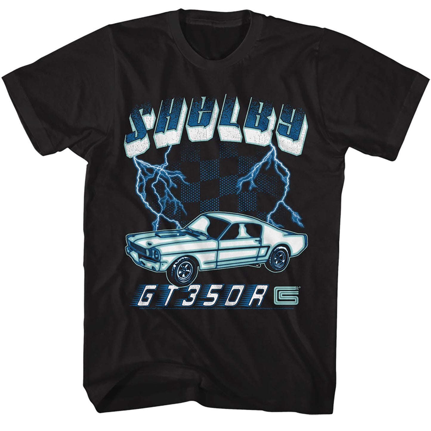 Carroll Shelby Shelby Gt350r T-shirt Front