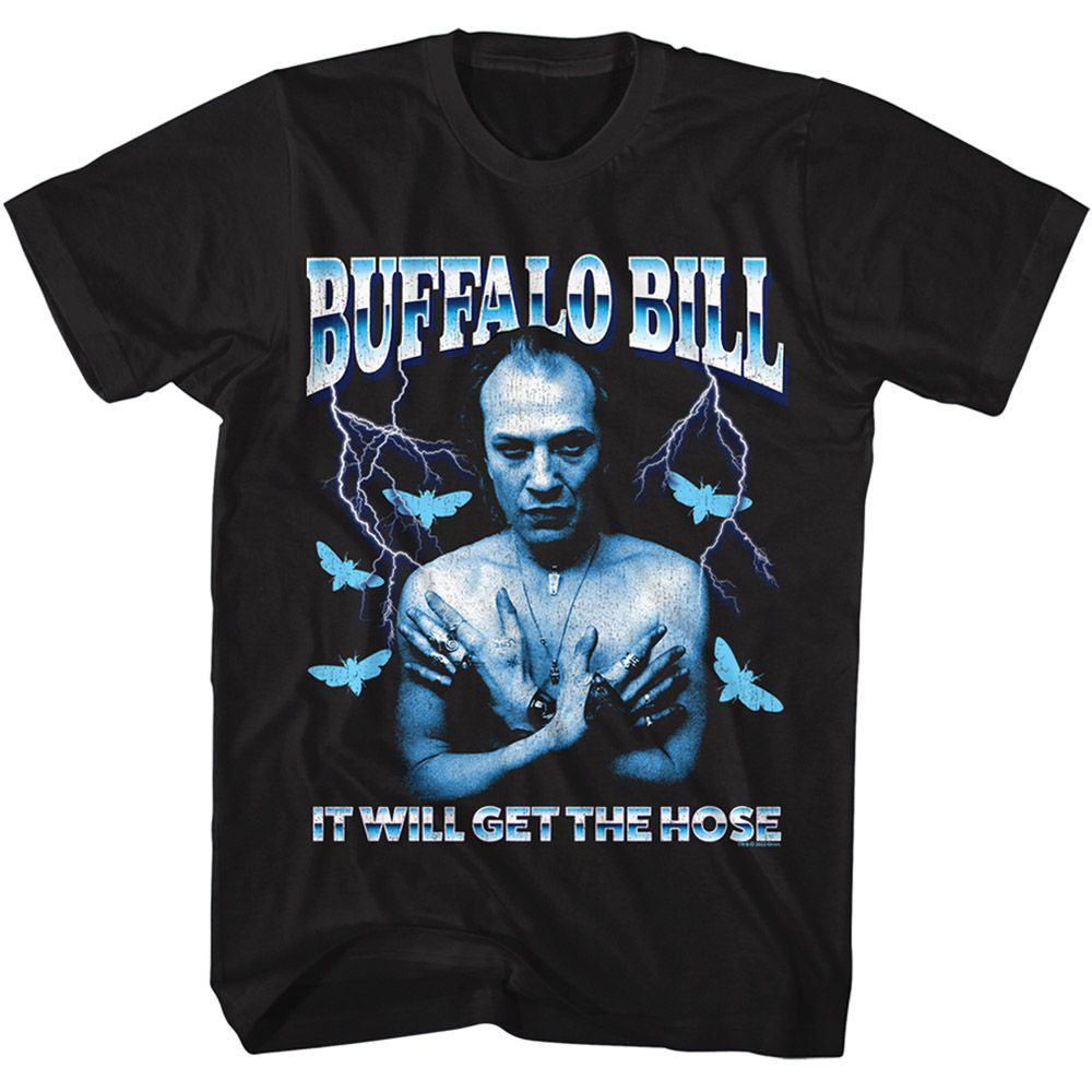 Silence Of The Lambs Silence It Will Get The Hose T-shirt Front