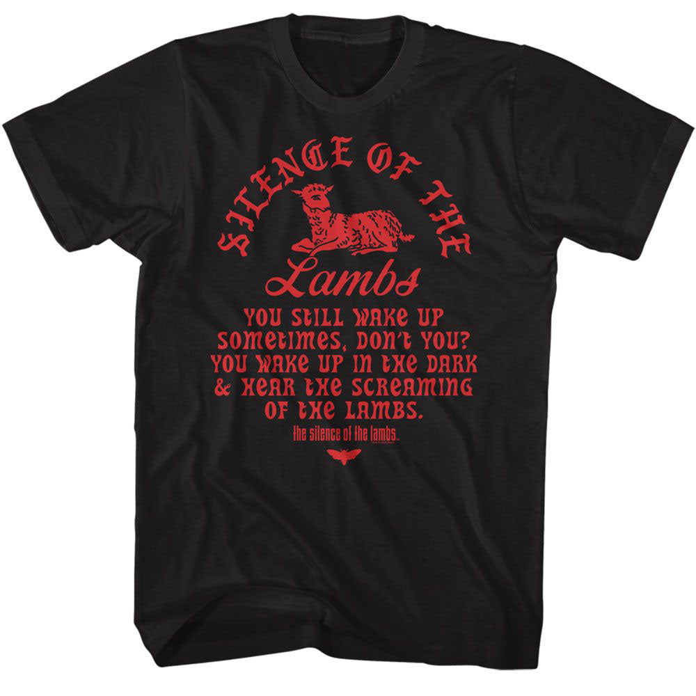 Silence Of The Lambs Silence Lamb T-shirt Front