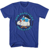 Mr Owl Blu Text T-shirt