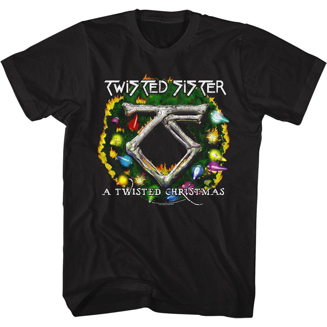 Twisted Sister Twisted Christmas T-shirt