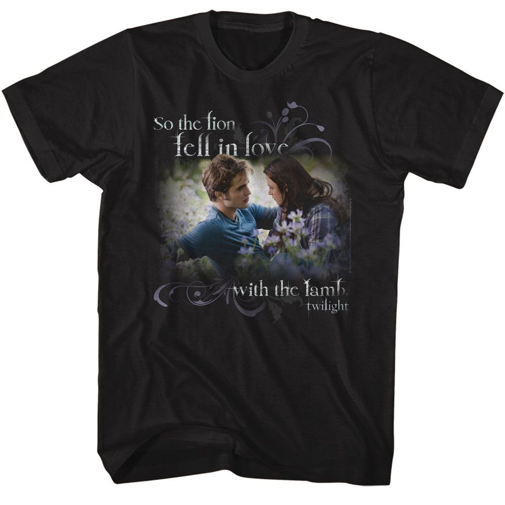 Twilight Lion In Love With The Lamb T-shirt Front