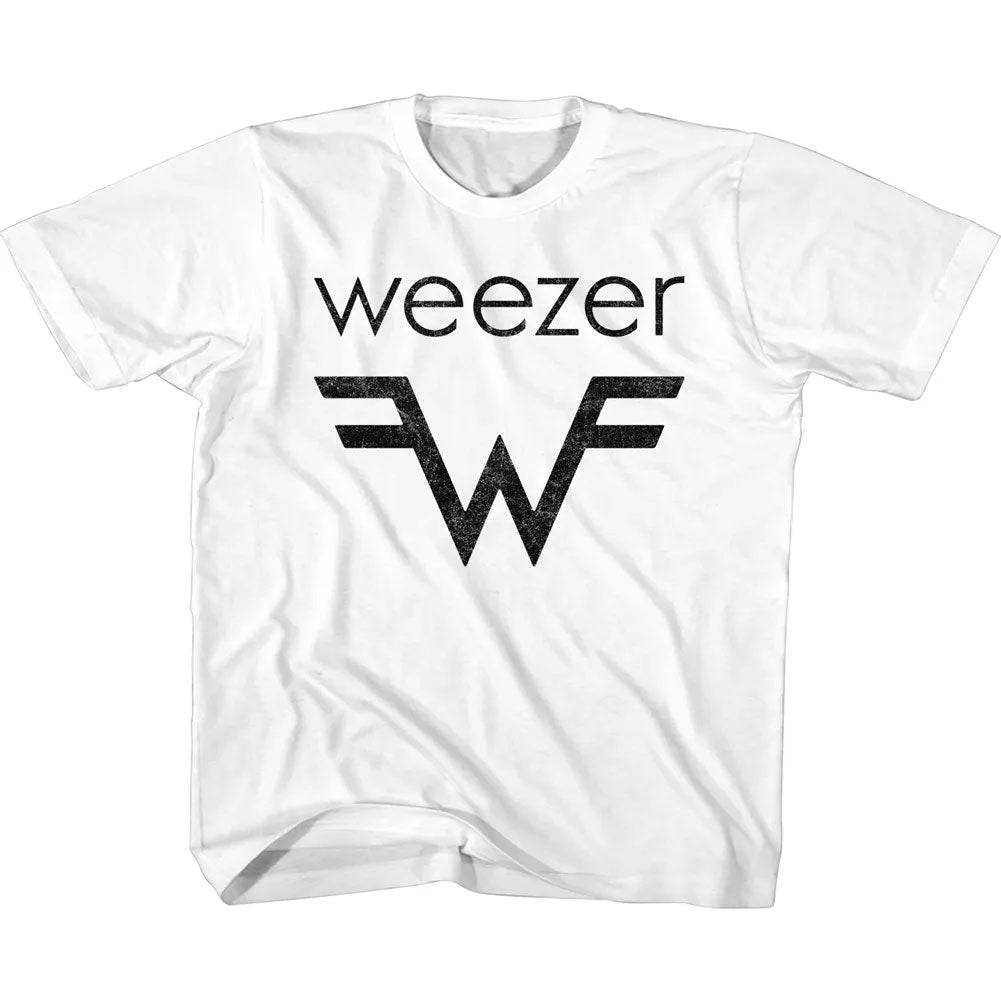 Weezer And W Logo Youth T-shirt