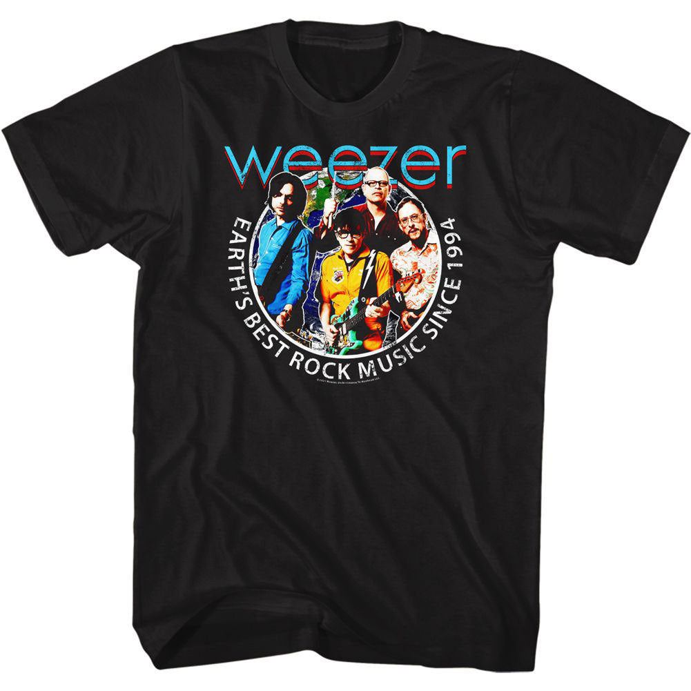 Weezer Earths Best T-shirt Front