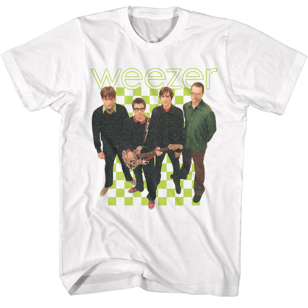 Weezer-2001 Lineup Tee T-shirt Front