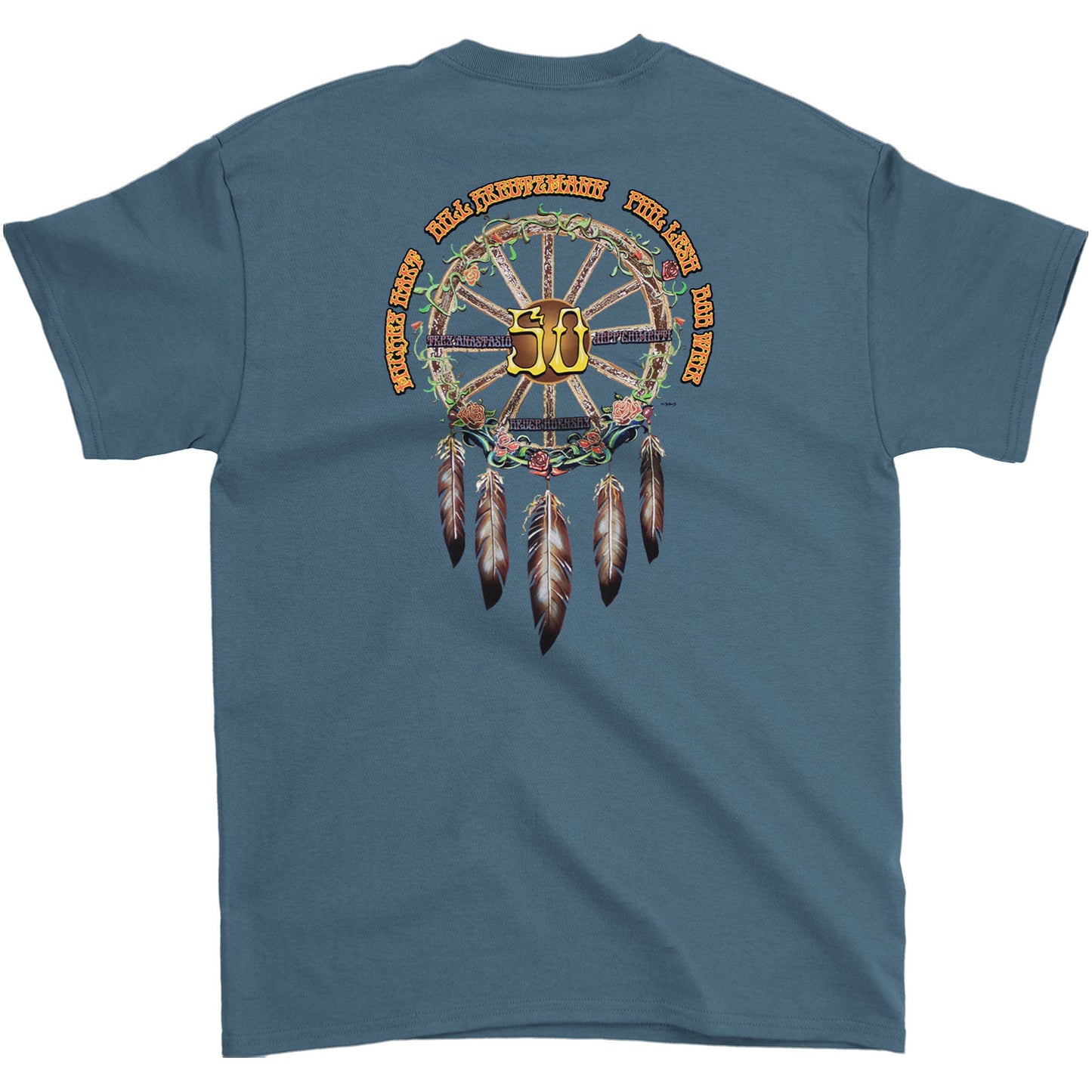 Grateful Dead Dream Catcher T-shirt Back