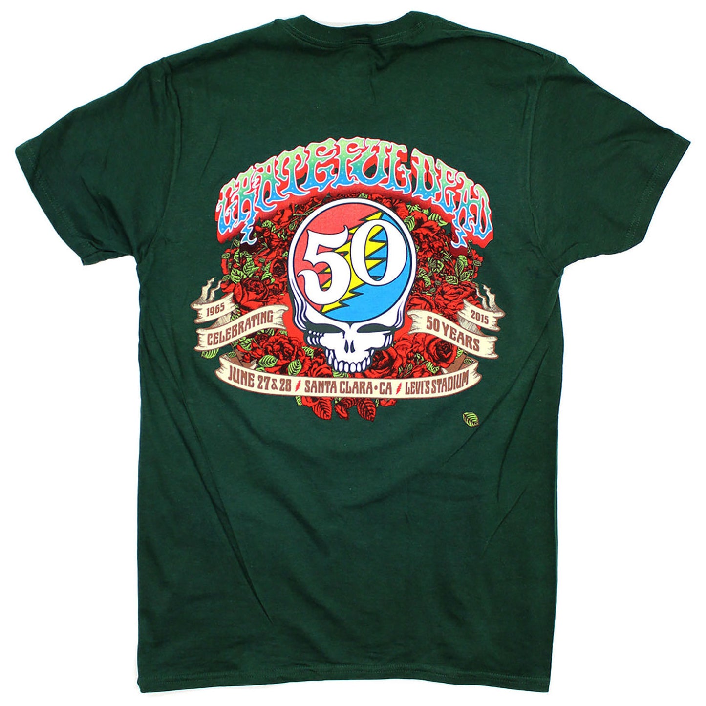 Grateful Dead Fare Thee Well Tee T-shirt Back