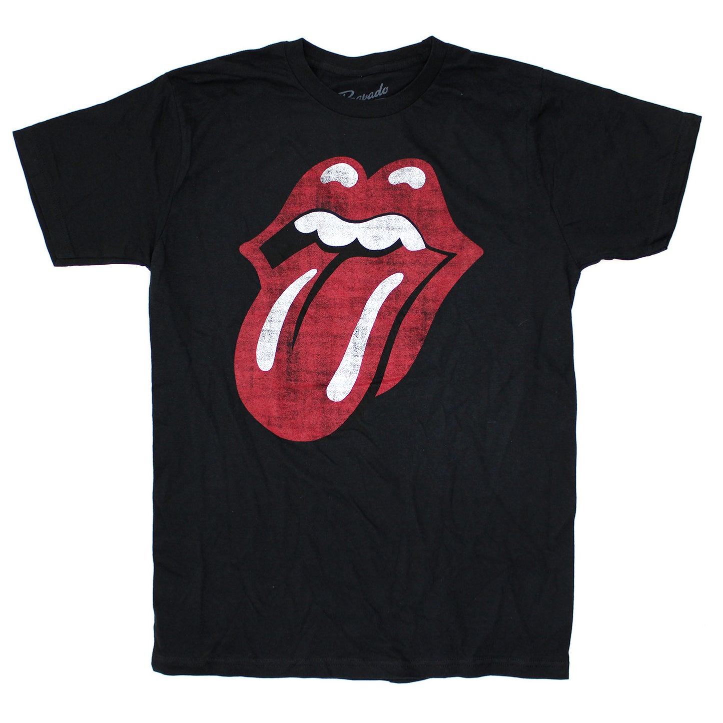 Rolling Stones Vintage Distressed Classic Tongue T-shirt Front
