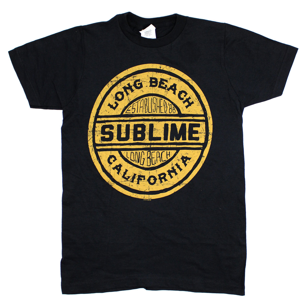 Sublime Vintage Circle T-shirt Front