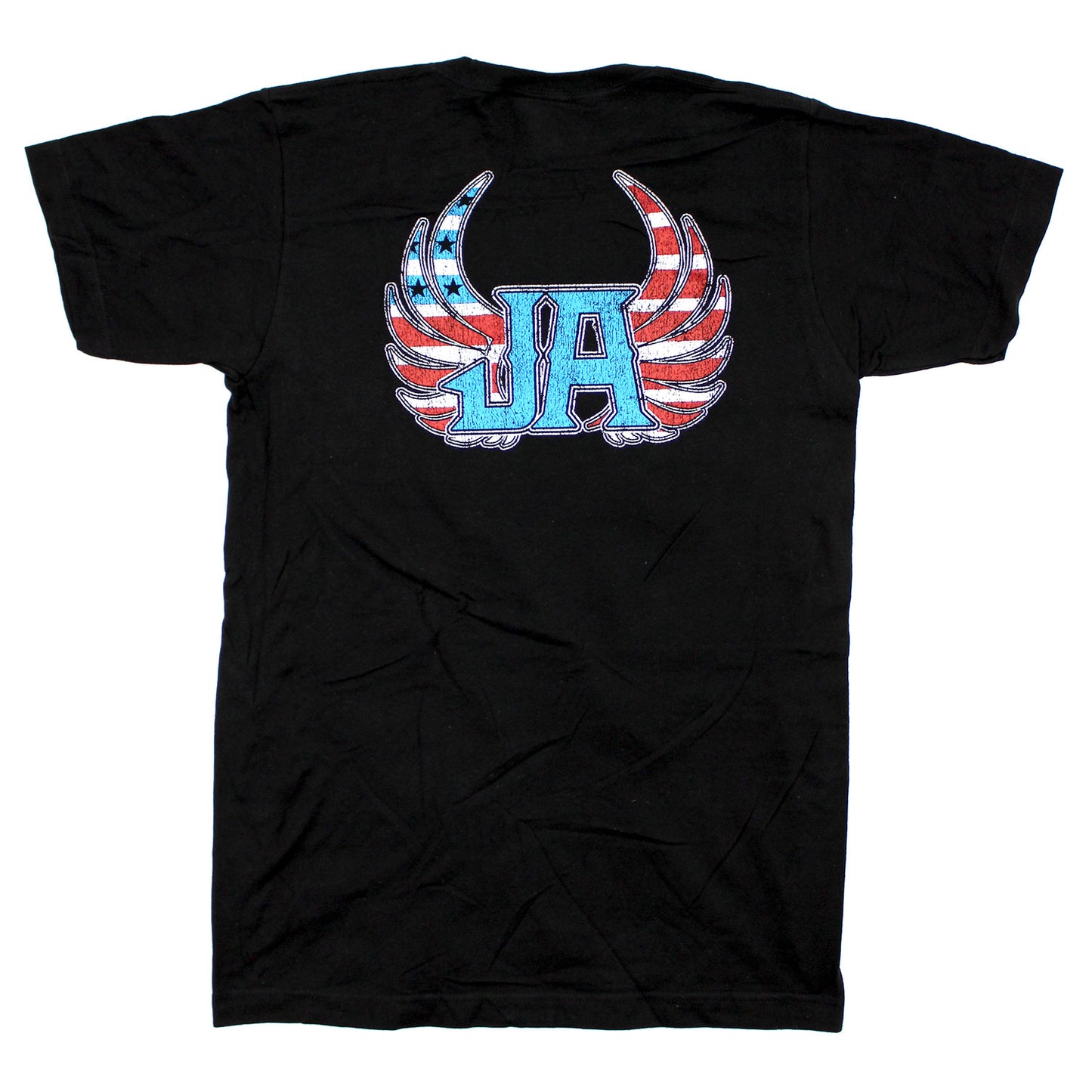 Jason Aldean Patriotic Skull Tee T-shirt Back