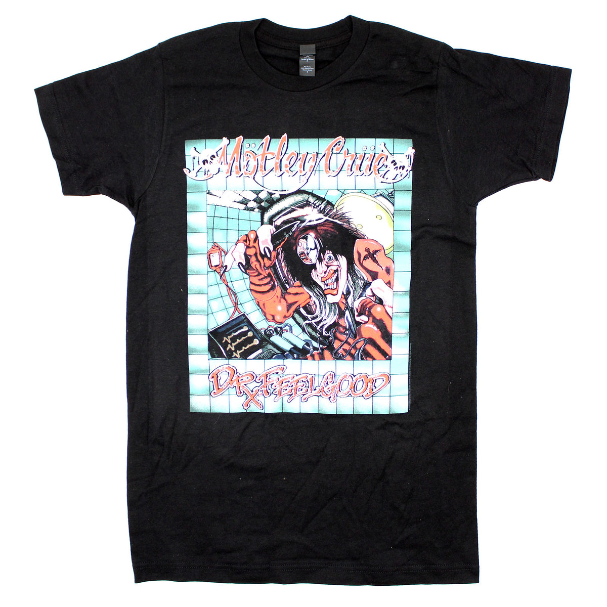 Motley Crue Dr. Feelgood's Office Tee T-shirt Front