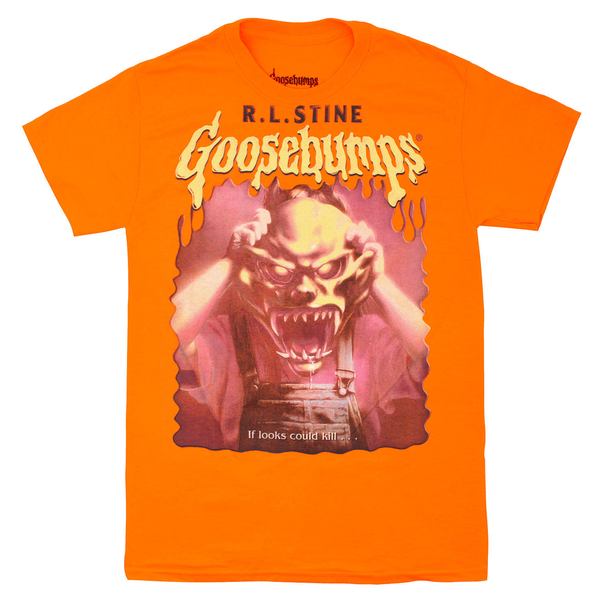 R.L. Stine Goosebumps If Looks Could Kill Tee T-shirt Front
