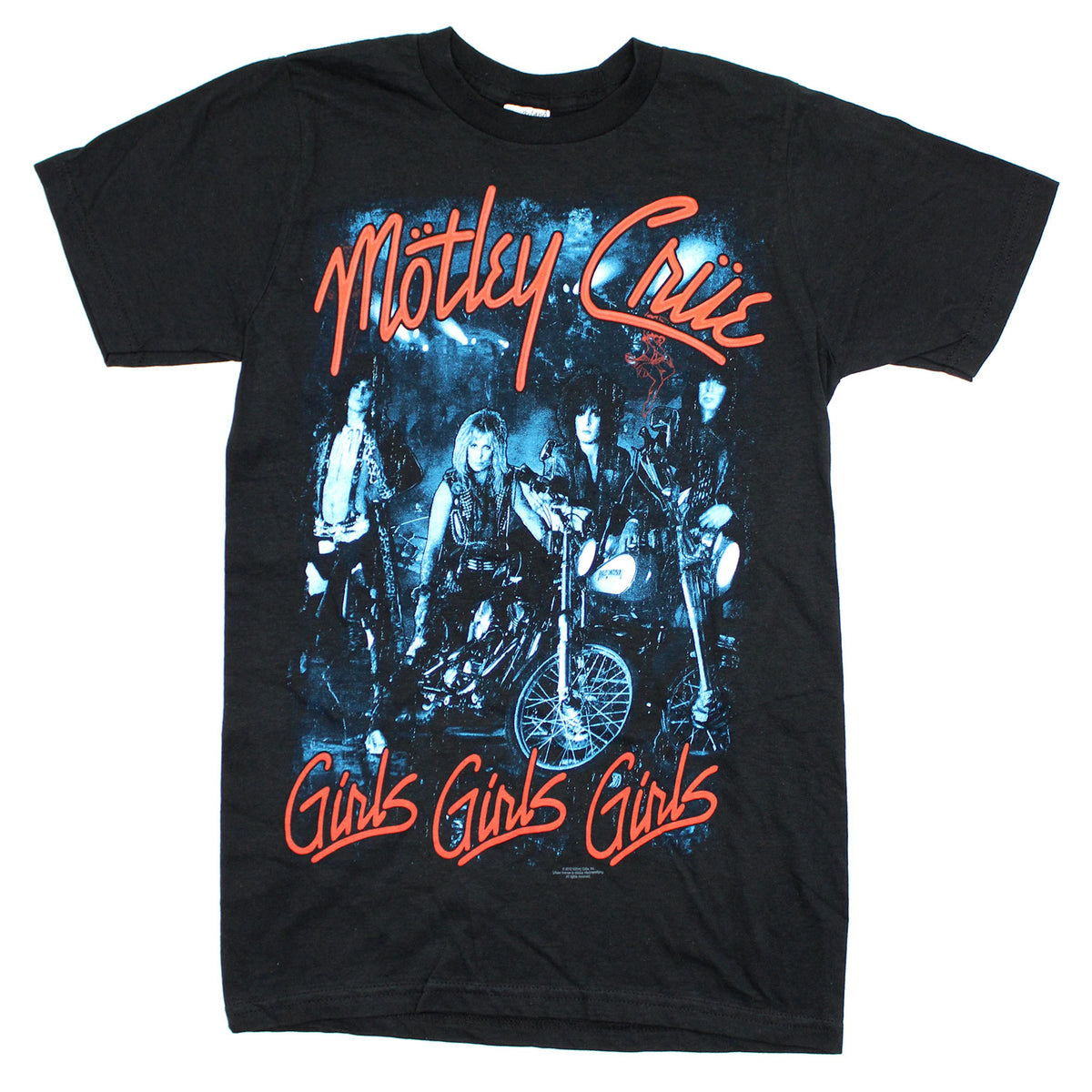 Motley Crue Girls Girls Girls T-shirt Front