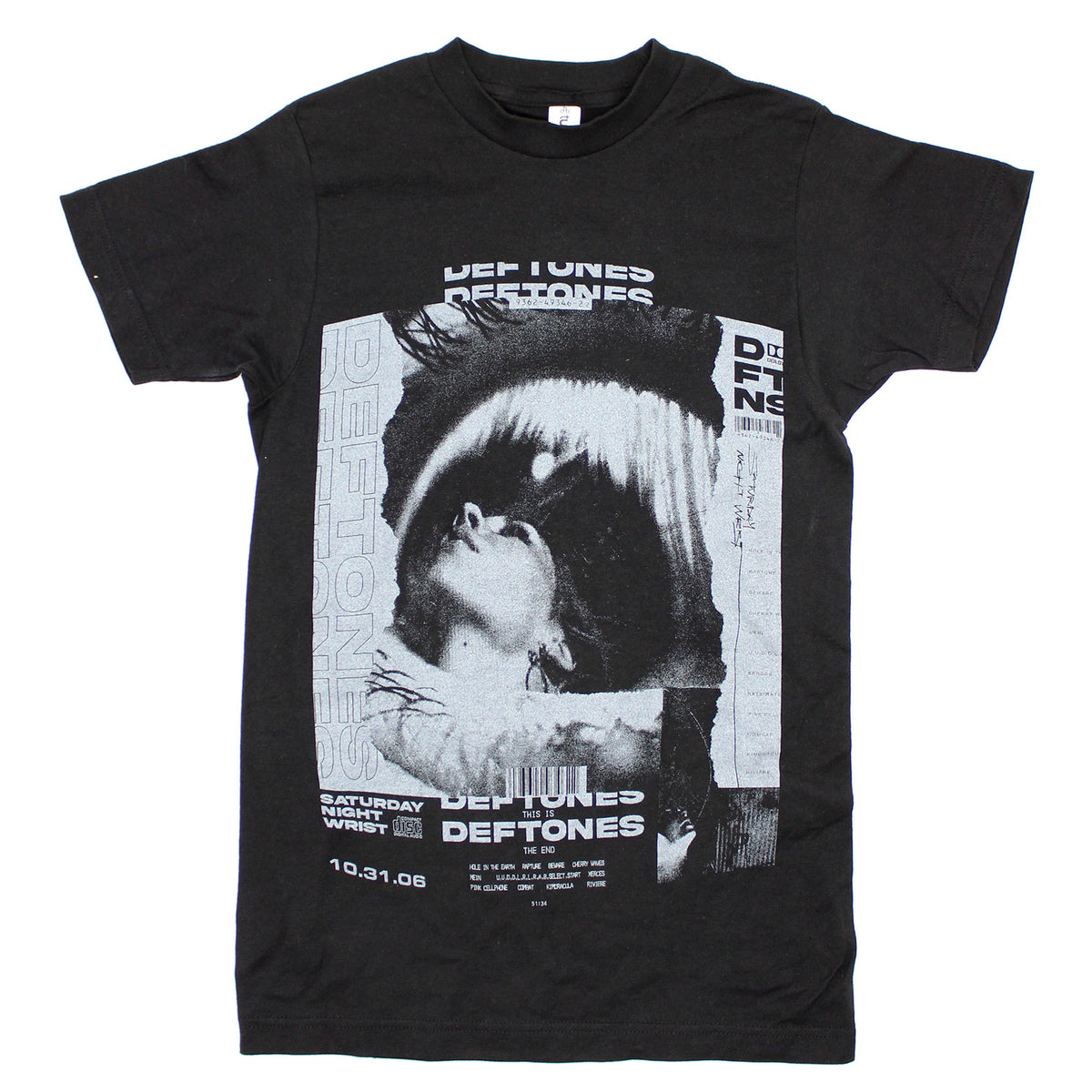 Deftones Barcode Tee T-shirt Front