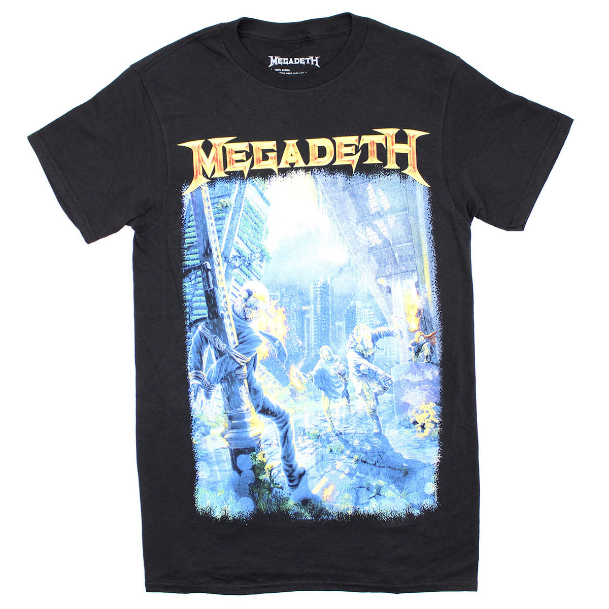 Megadeth Molotov Cocktails T-shirt Front