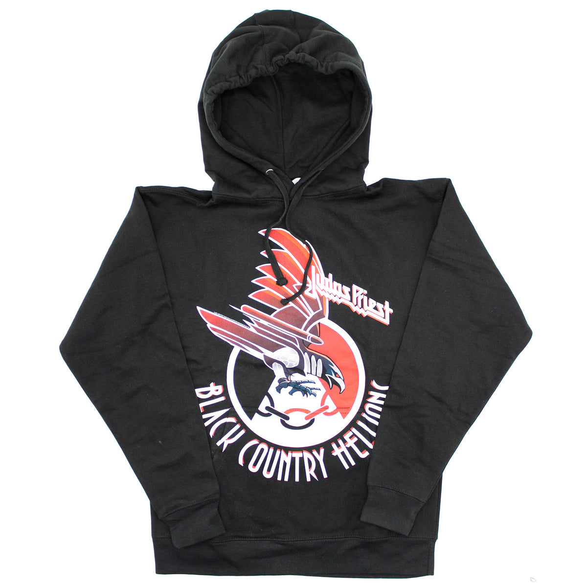 Judas Priest Black Country Pull Over Hooded Fleece Hooded Sweatshirt Front