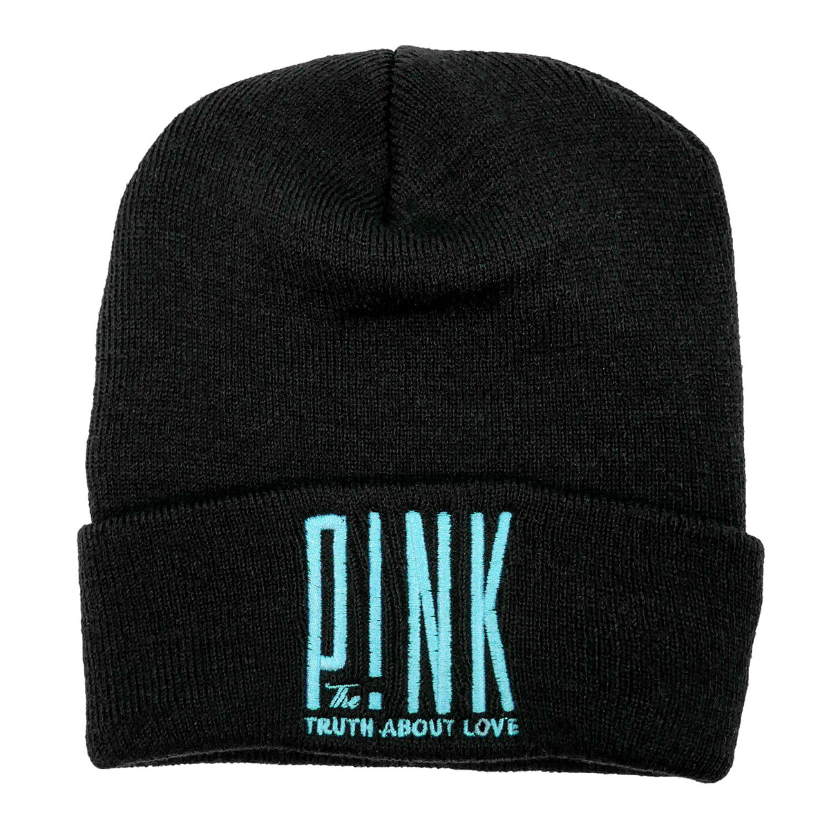 Pink The Truth About Love Beanie Front