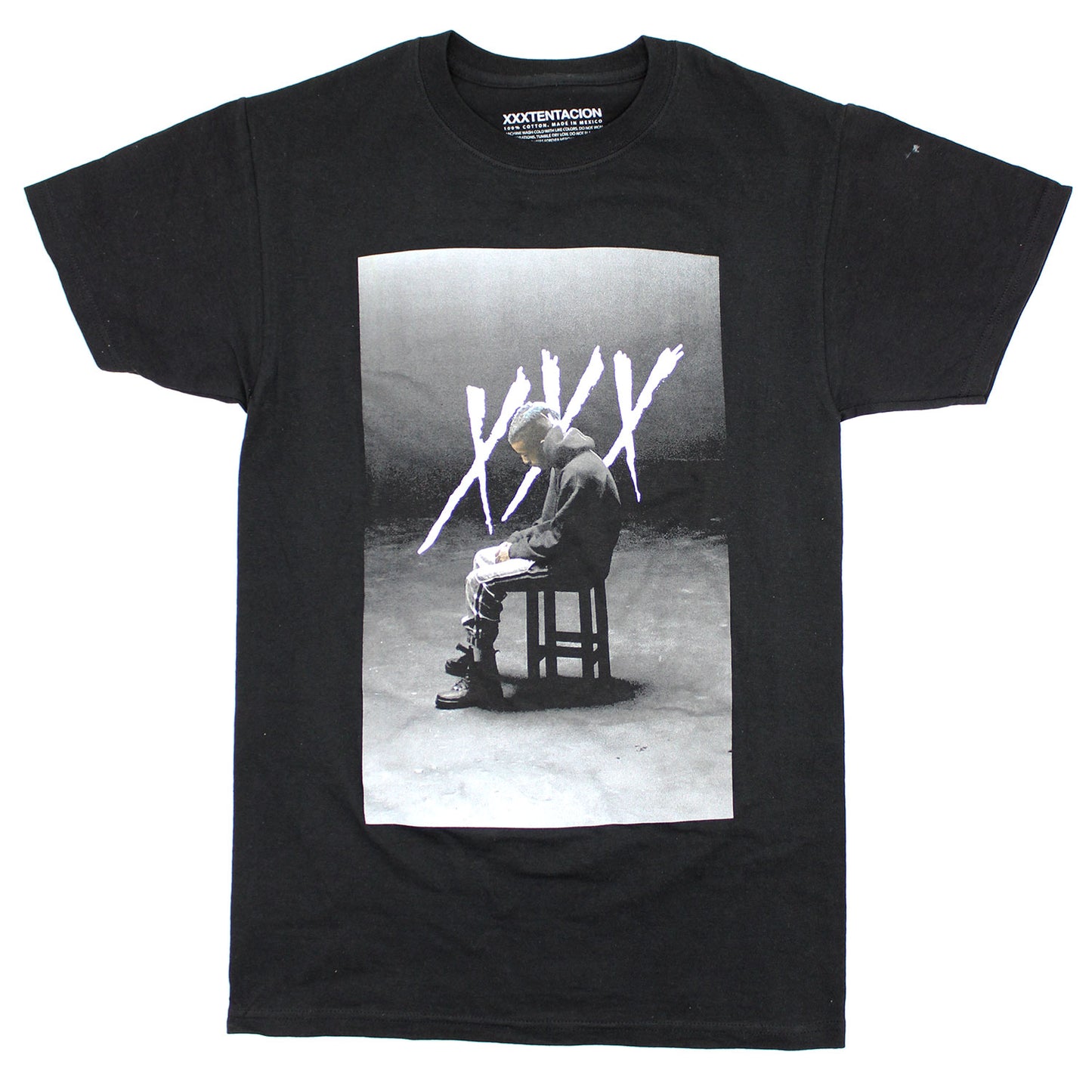 Boxed Chair Photo & XXX Logo T-shirt