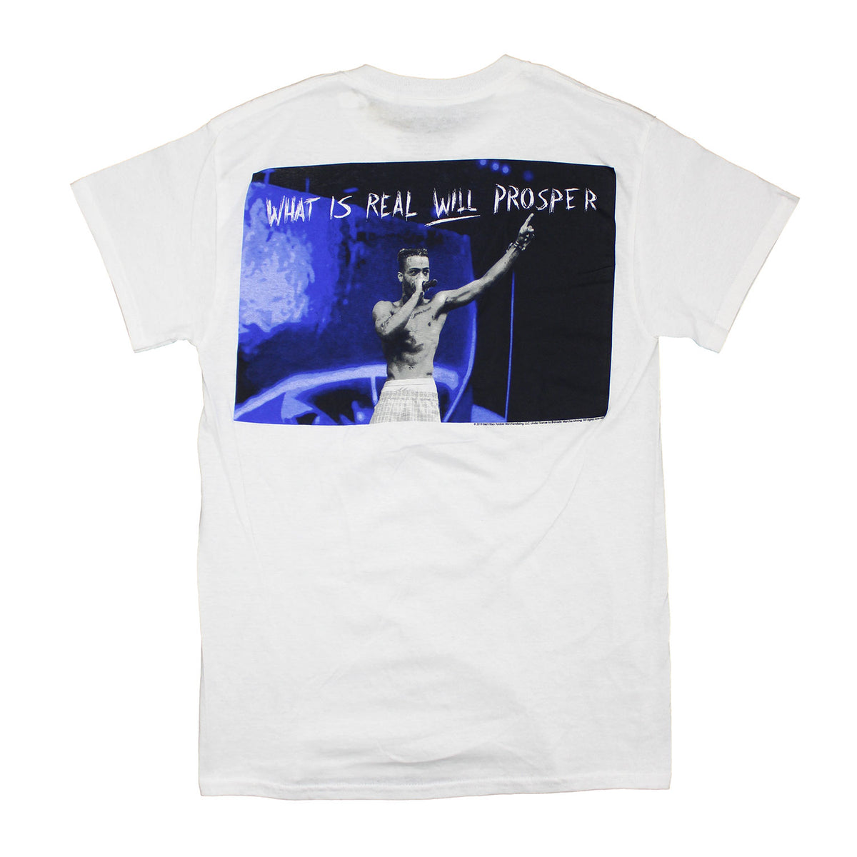 XXXTENTACION What Is Real Will Prosper T-shirt Back