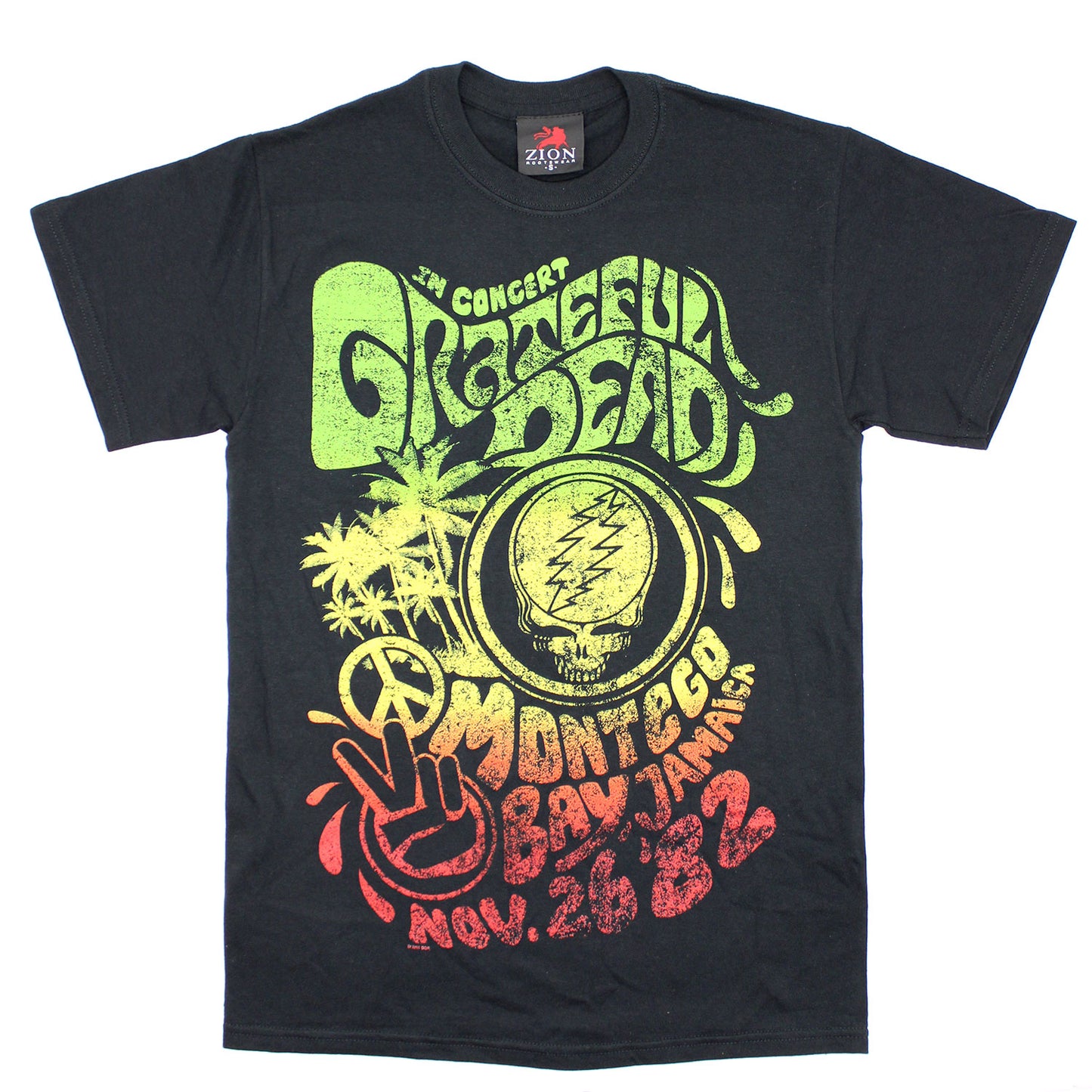 Grateful Dead Montego Bay, Jamaica Nov. 26 '82 T-shirt