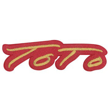 Toto Logo Embroidered Patch Front
