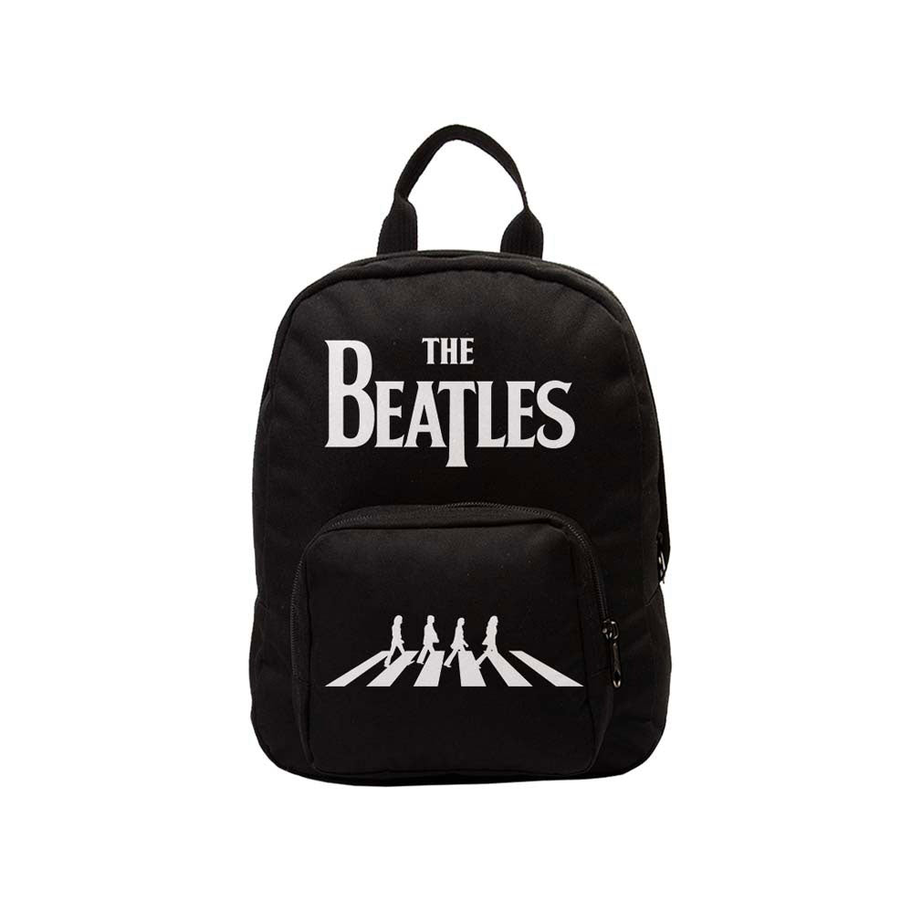 Beatles Abbey Road B/W Mini Backpack Backpack Front