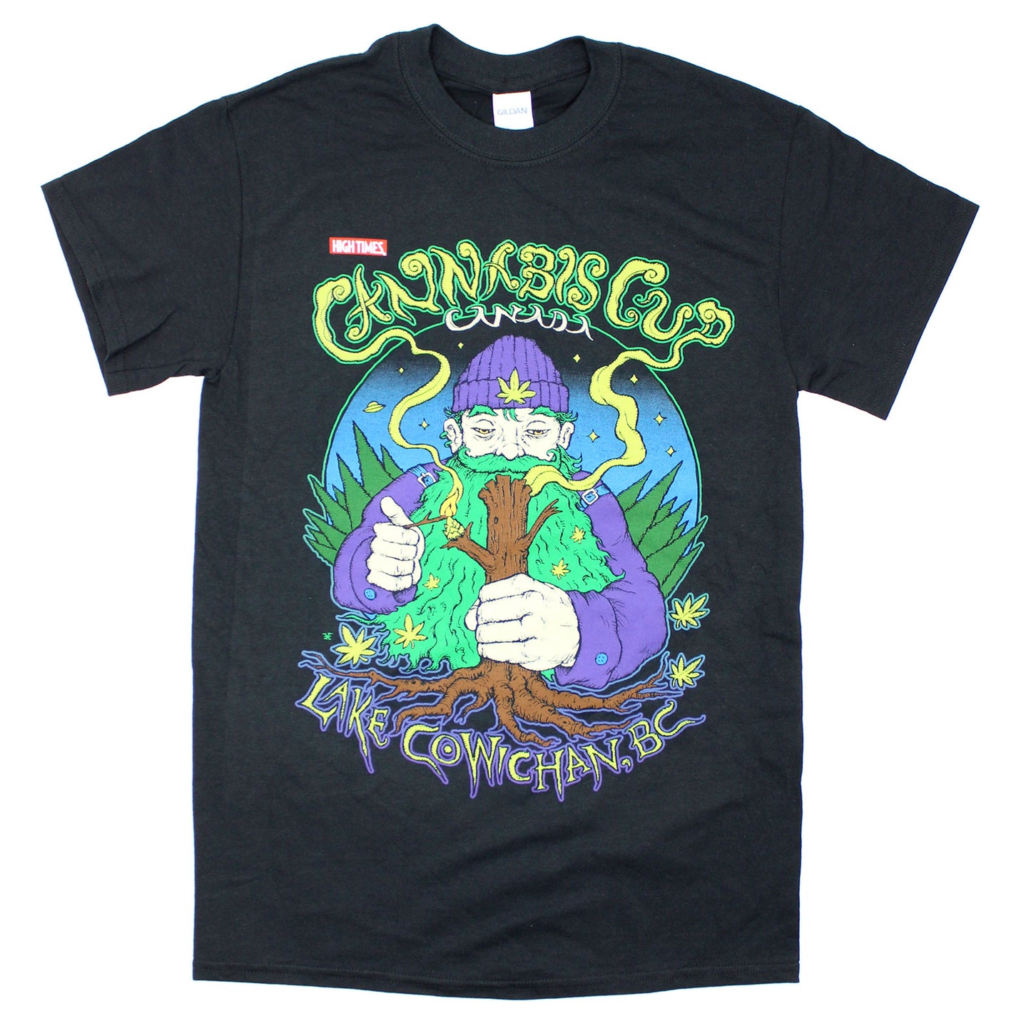 High Times Cannabis Cup Lumberjack Tee T-shirt Front