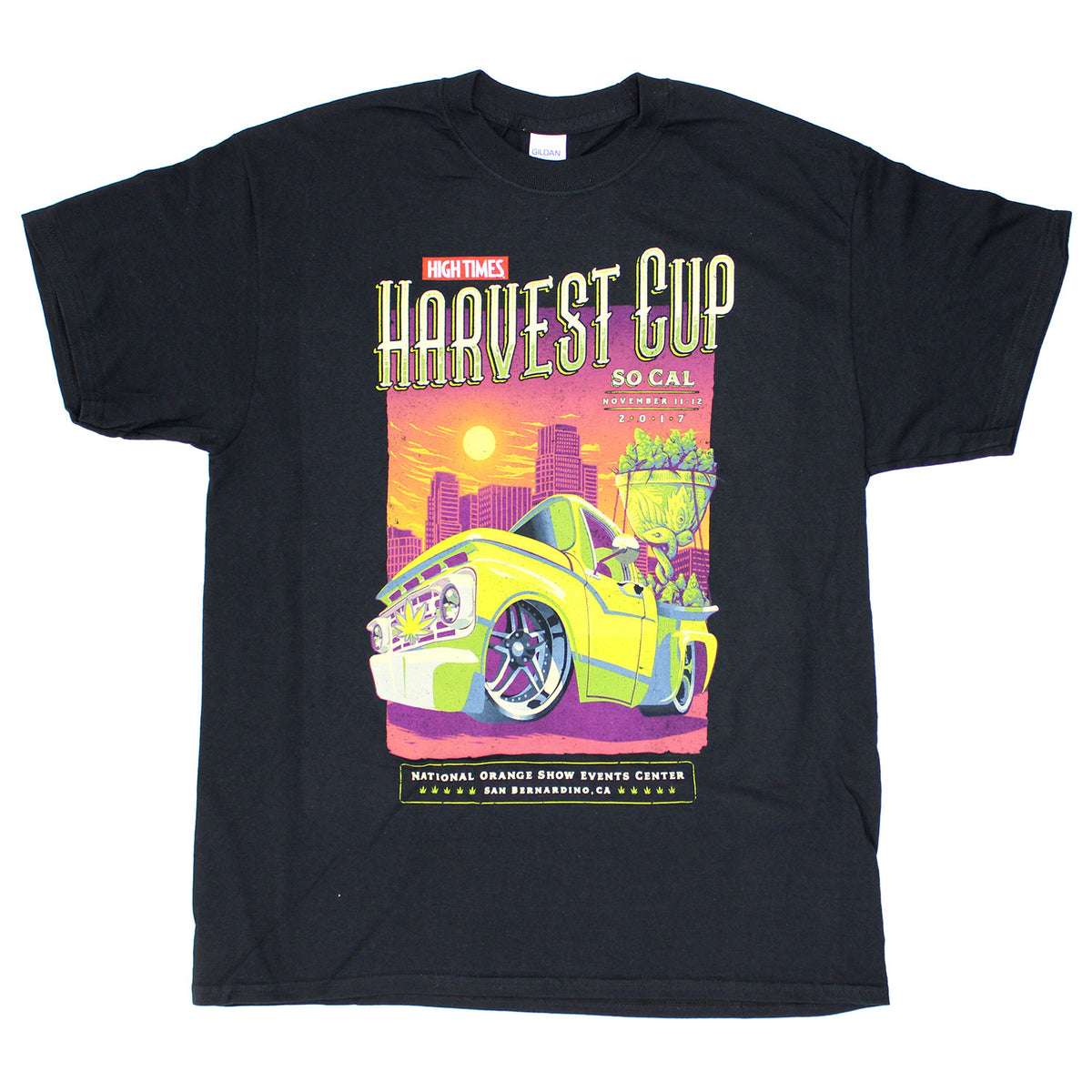 High Times Cannabis Cup Harvest Tee T-shirt Front