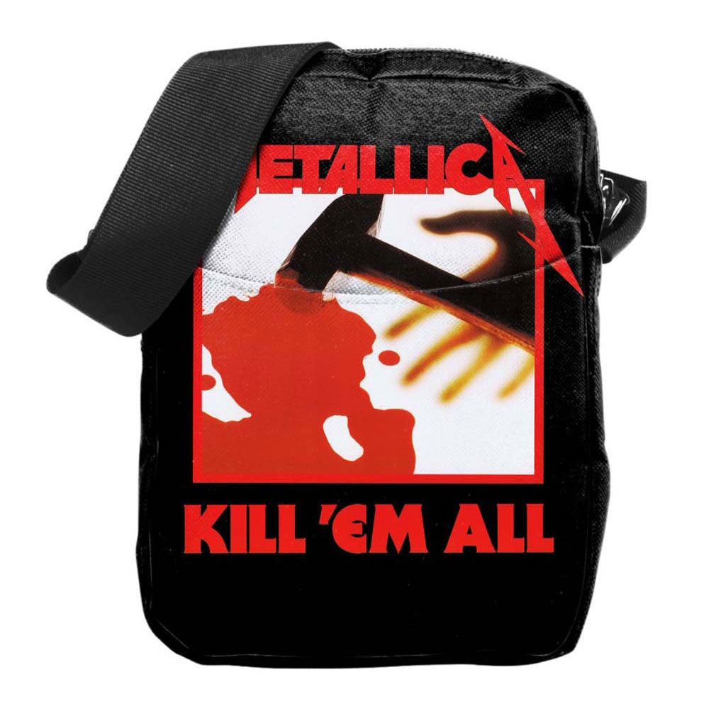 Metallica Kill Em All Crossbody Bag Messenger Bag Front
