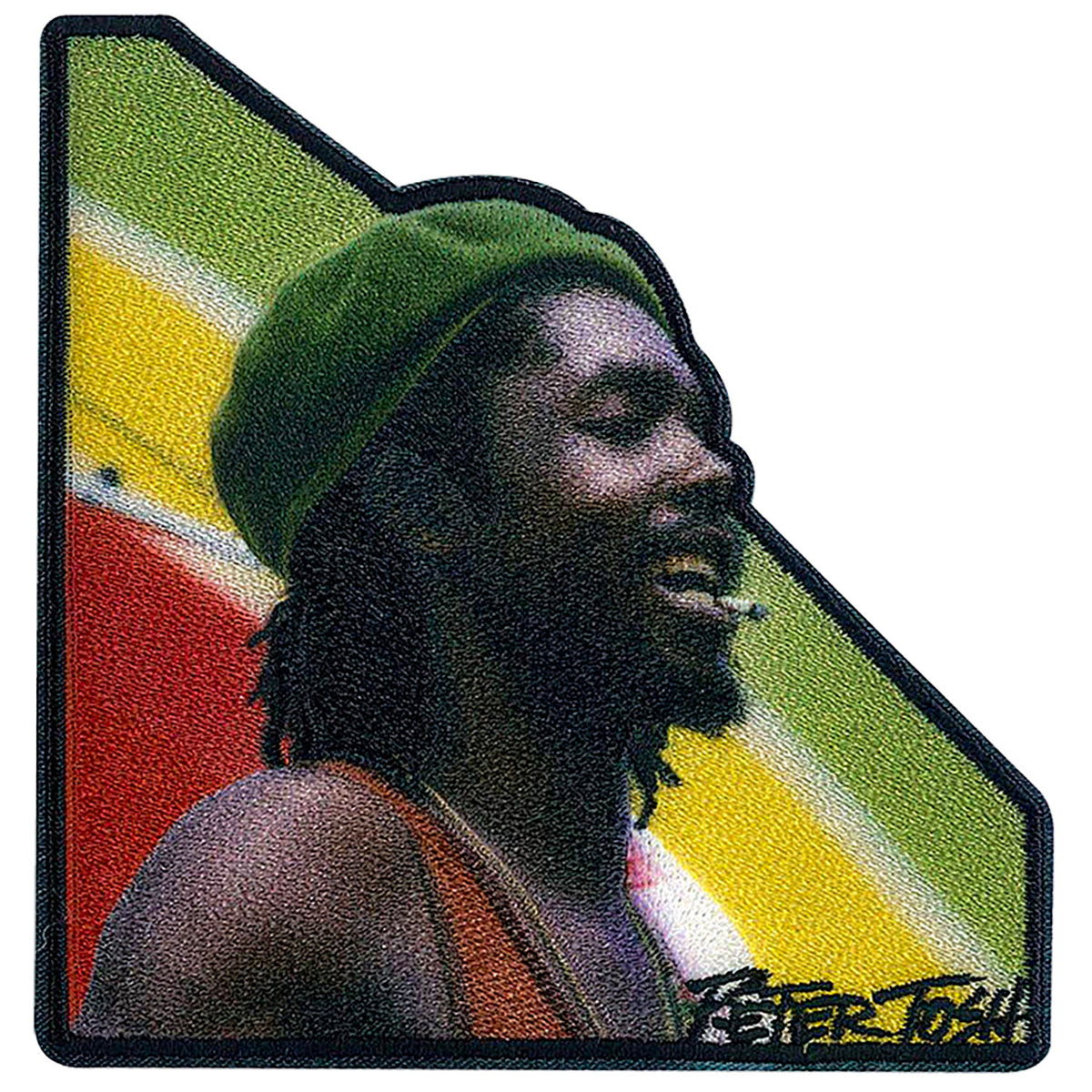 Peter Tosh Reggae Embroidered Patch Front