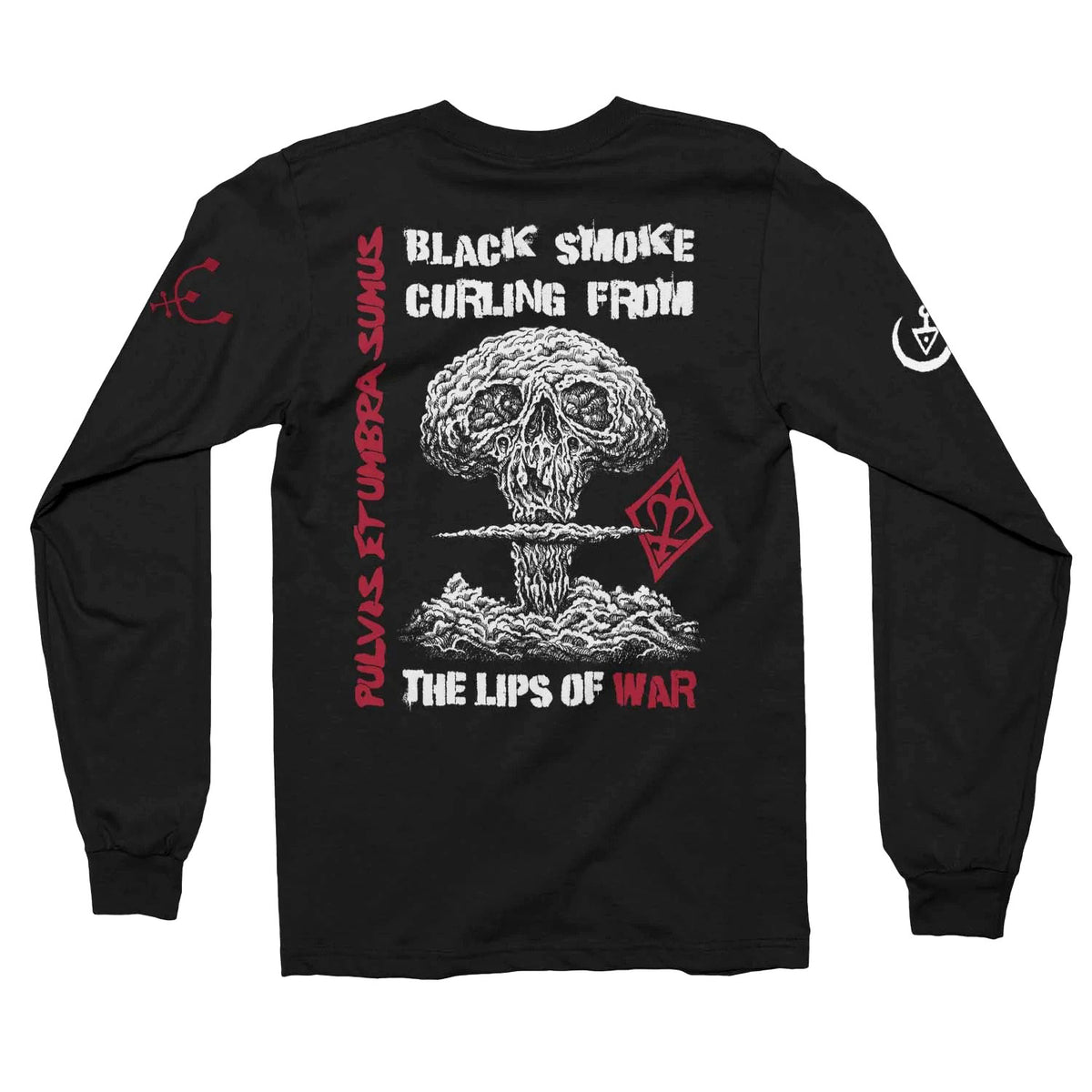 Cradle Of Filth Lips Of War Long Sleeve Back
