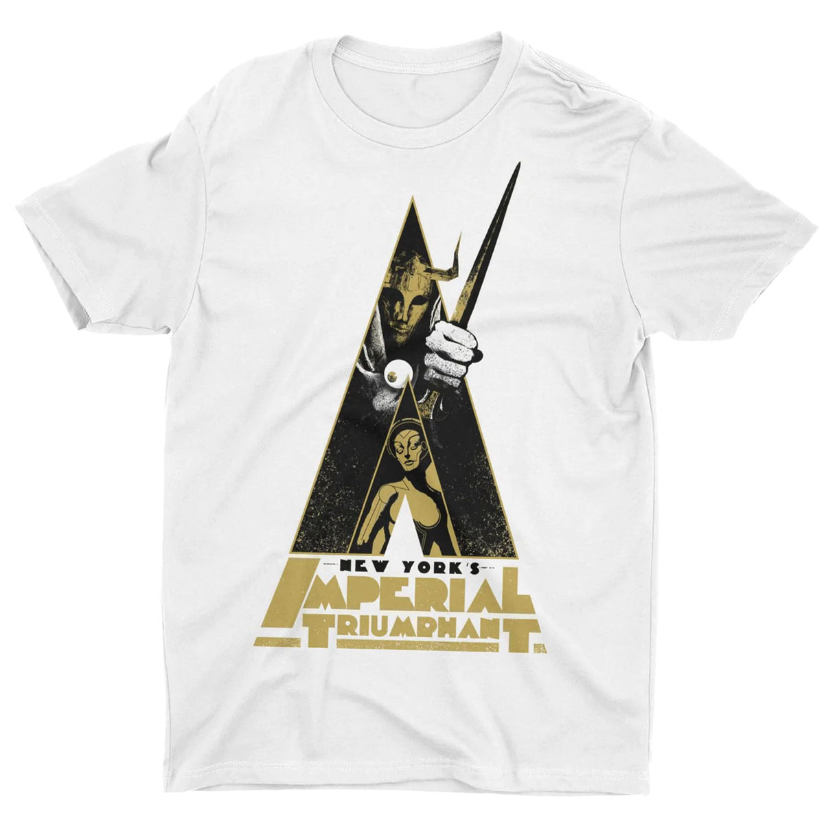 Imperial Triumphant Clockwork White T-shirt Front