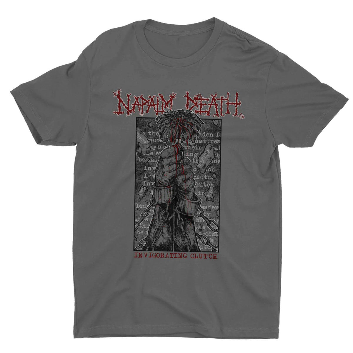 Napalm Death Invigorating Clutch T-shirt Front