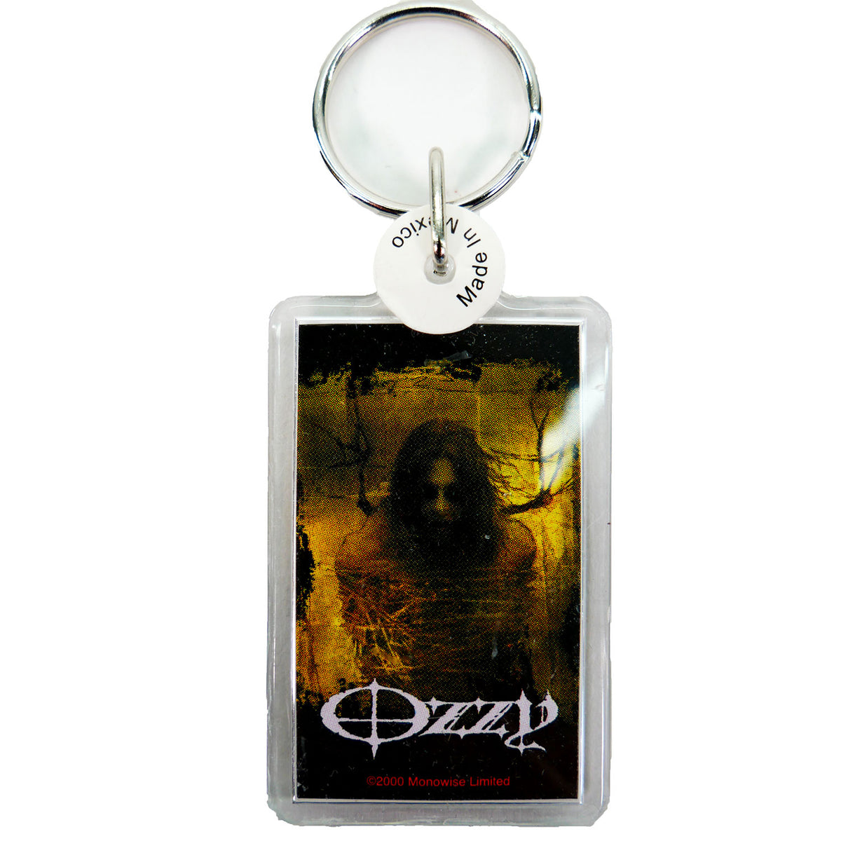 Ozzy Osbourne Tangled Acrylic Keychain Plastic Key Chain Front