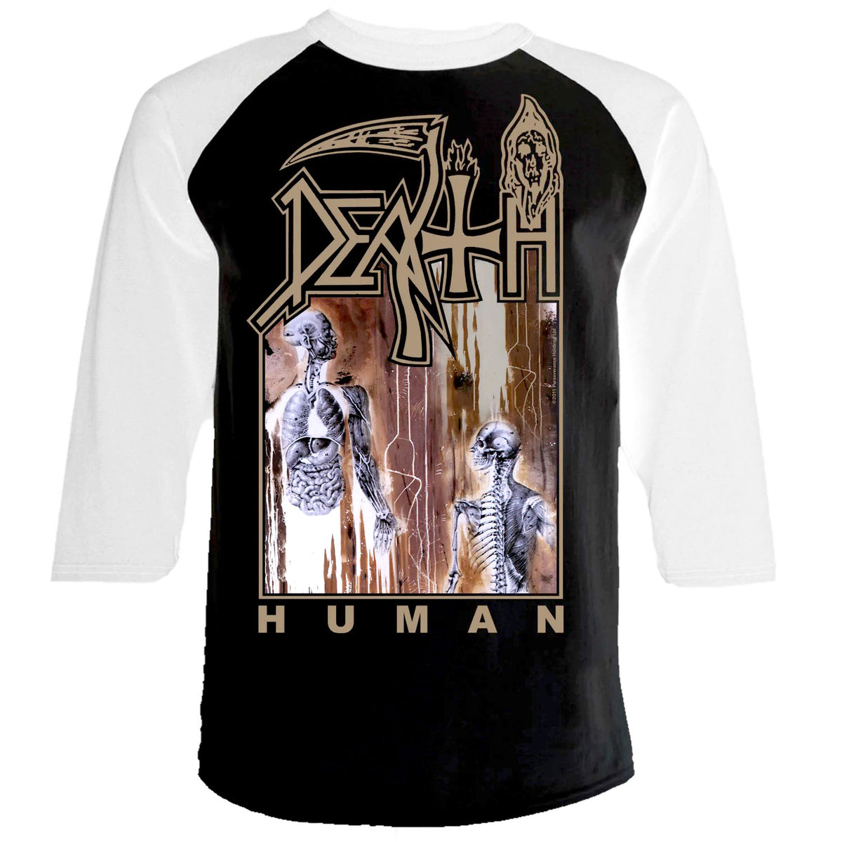 Death Human Baseball Jersey Front