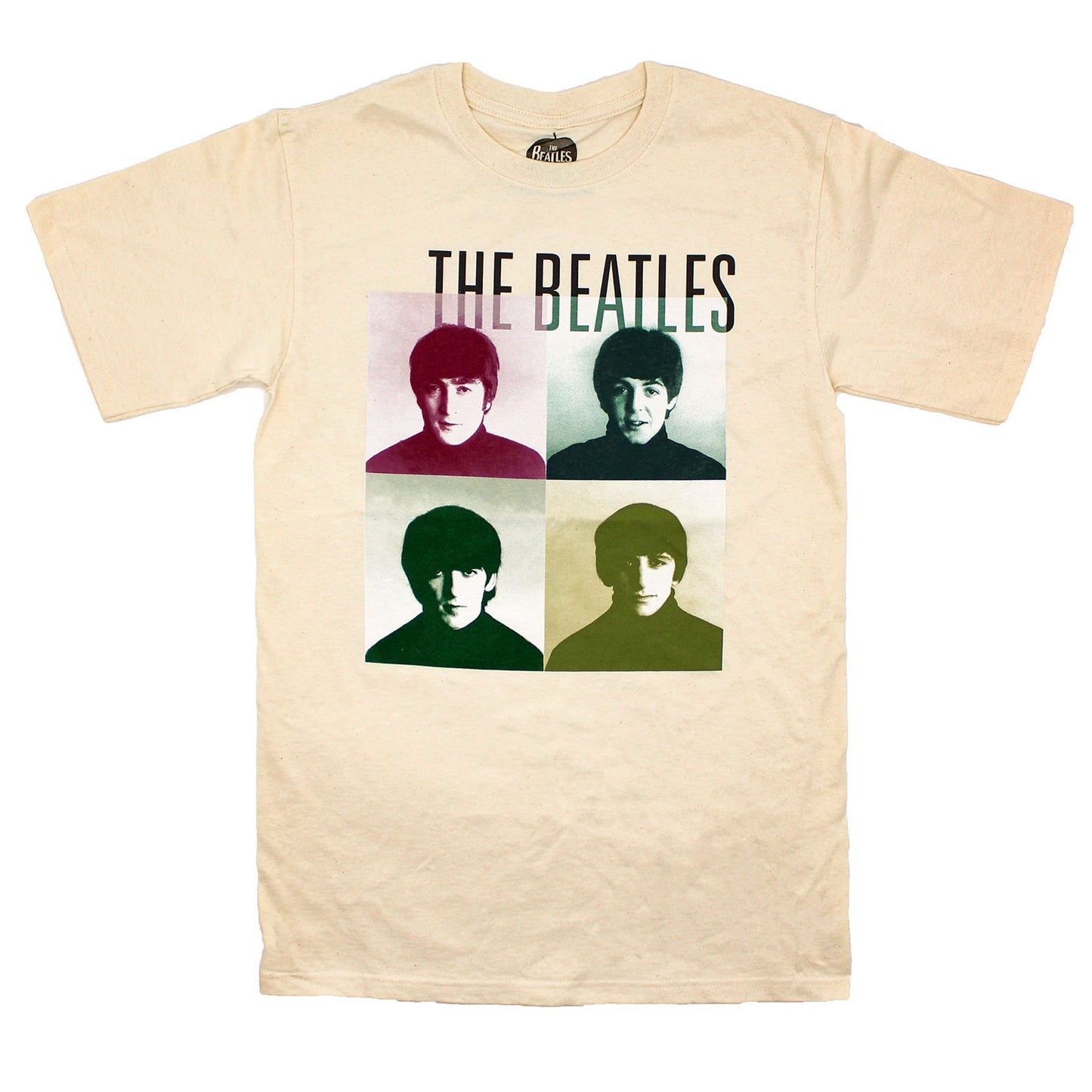 Beatles Green & Red T-shirt Front