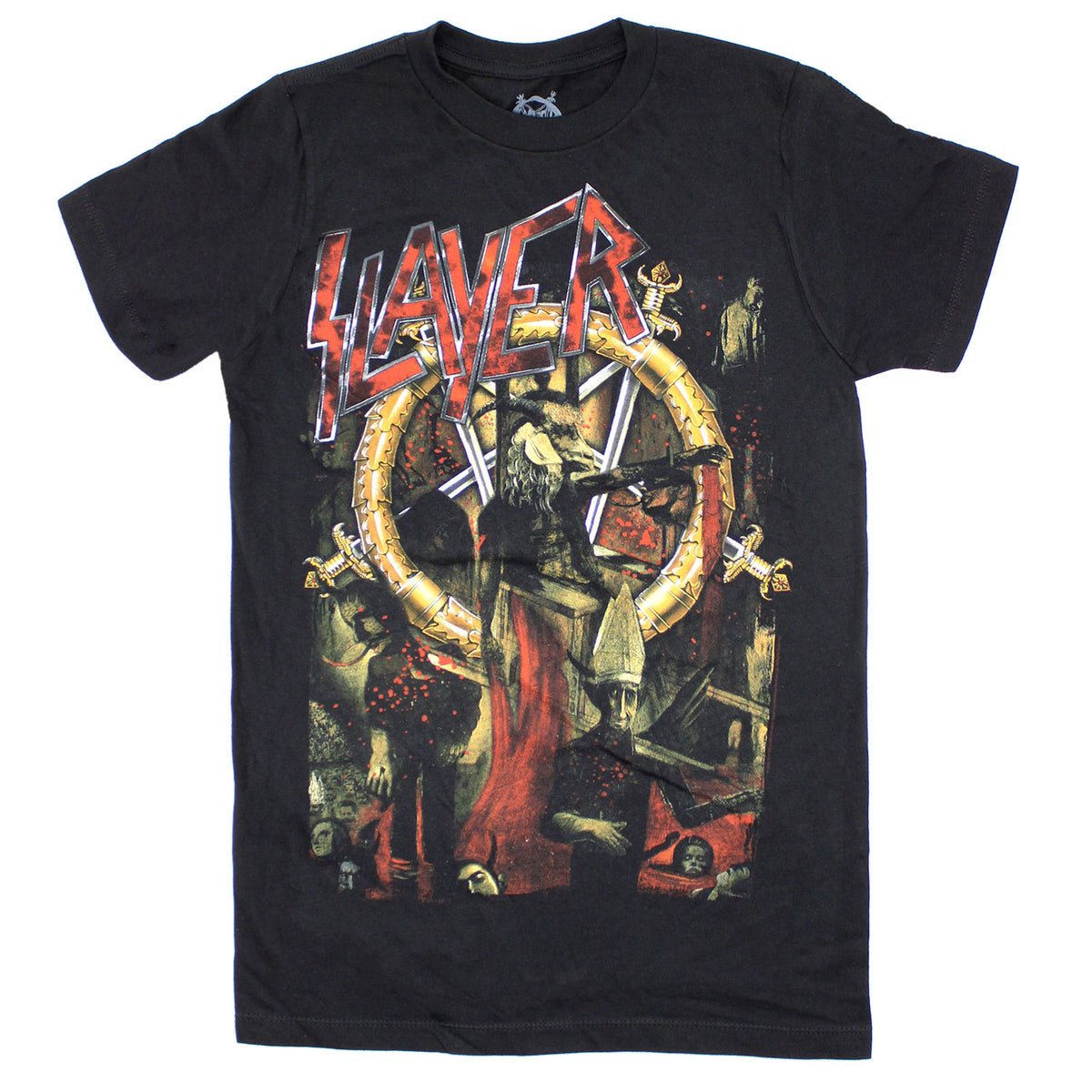 Slayer Reign In Blood Slim Fit T-shirt Front