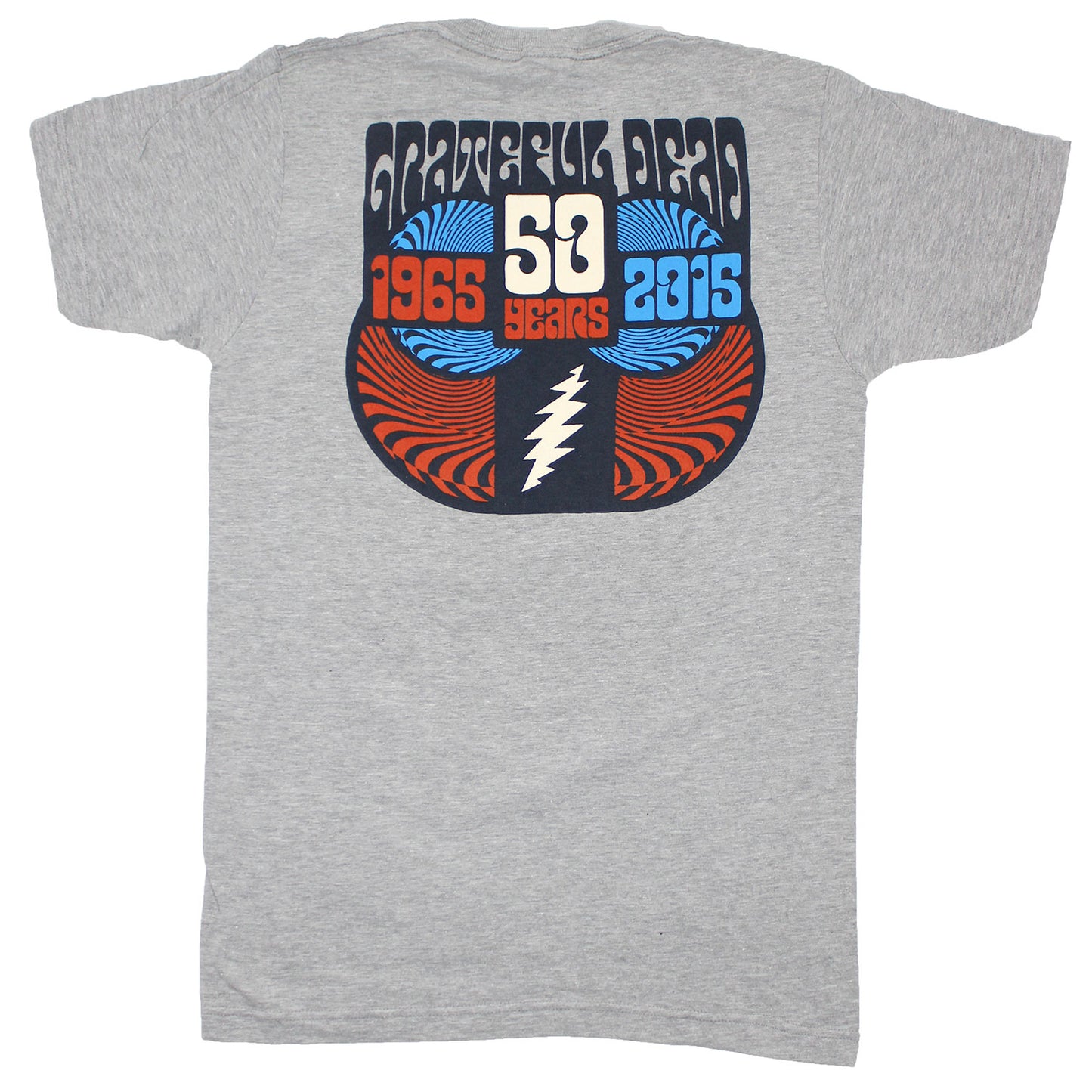Grateful Dead Spiral SYF Chicago 2015 Tee T-shirt Back