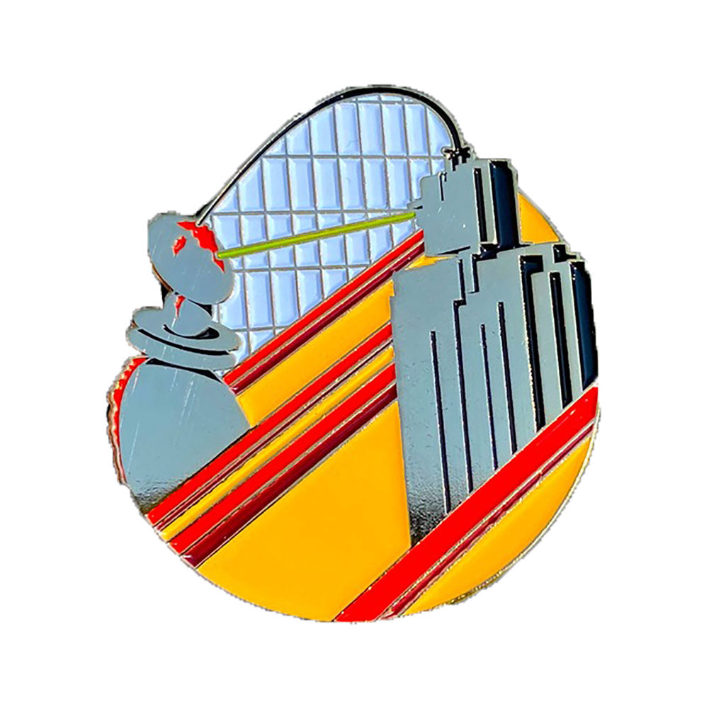 Black Sabbath Technical Ecstasy Enamel Pin Pewter Pin Badge Front